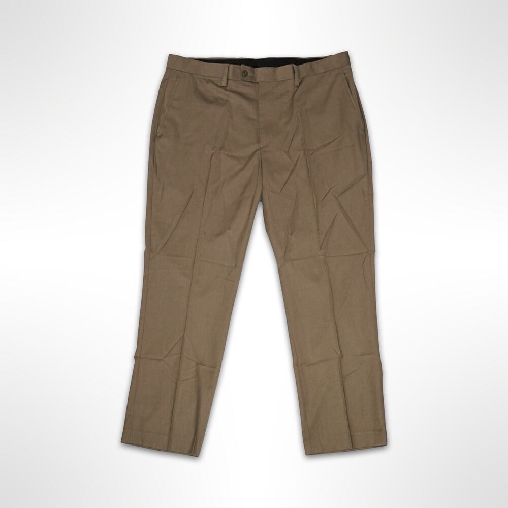 Louis Raphael Tan Dress Pants - Tailored Fit 41.5x30